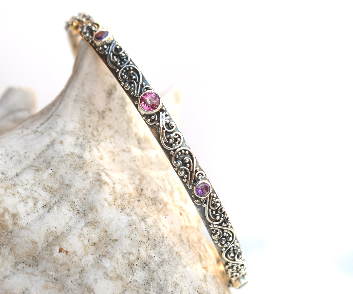 Pulsera Basic Kangan Rodolita