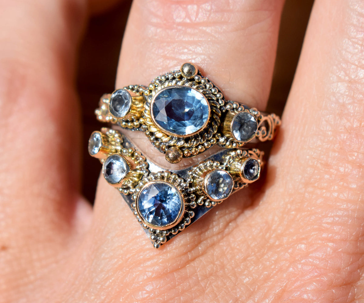 Anillo Florencia Zafiro