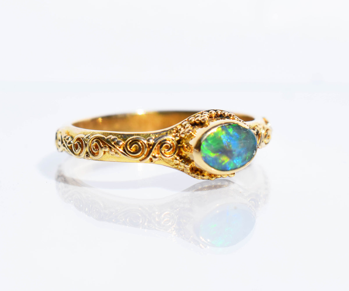 Anillo Dreams Gold  Opalo