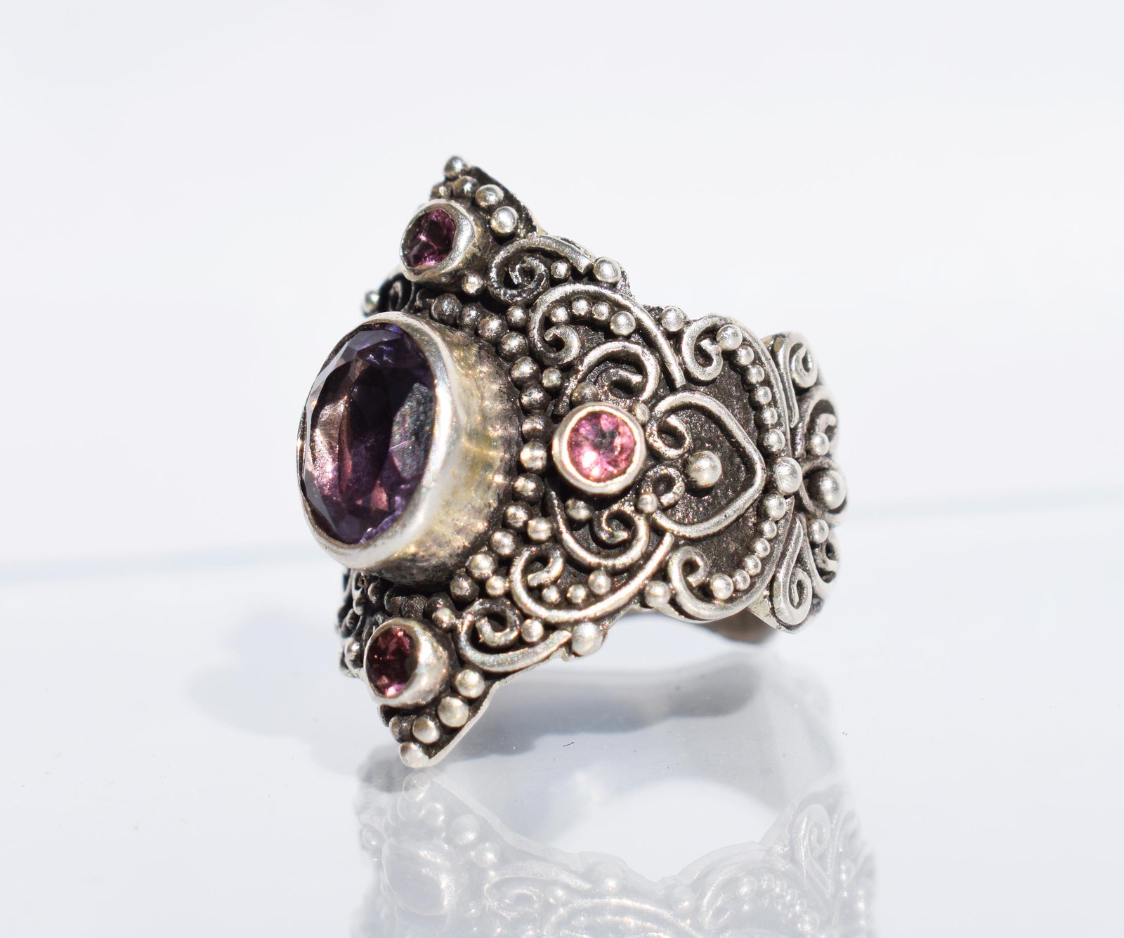 Anillo Peace Amatista