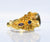 Anillo gold Antara Aguamarina