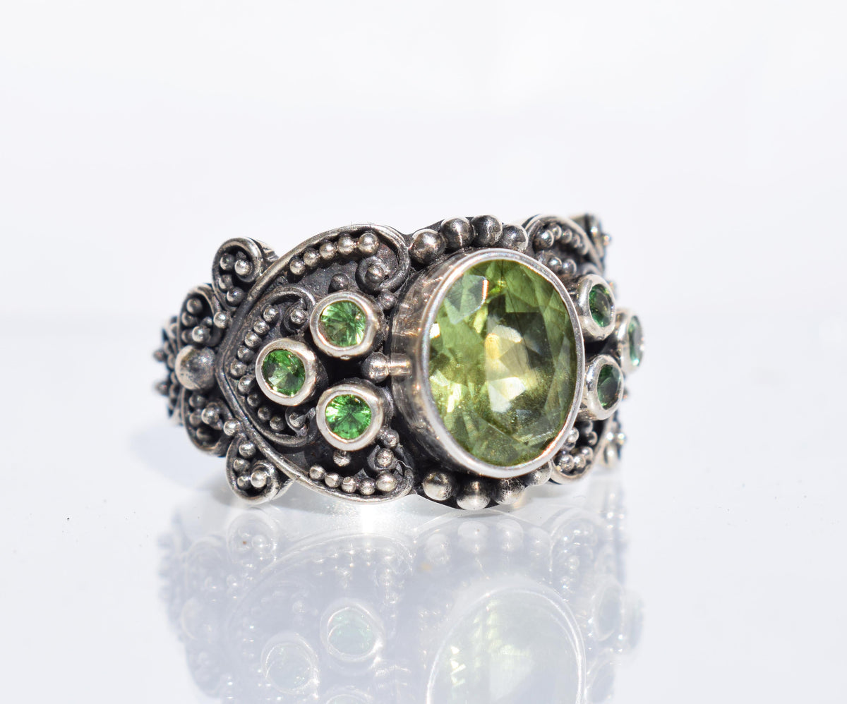 Anillo Kaya Turmalina