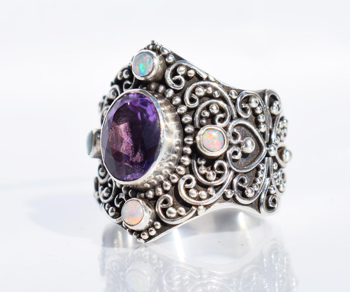 Anillo Peace Amatista