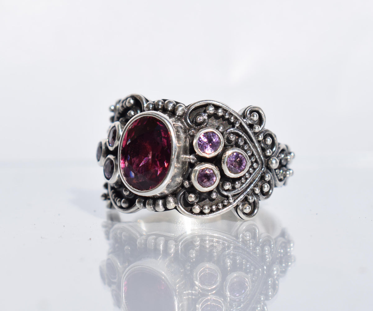 Anillo Kaya Rodolita