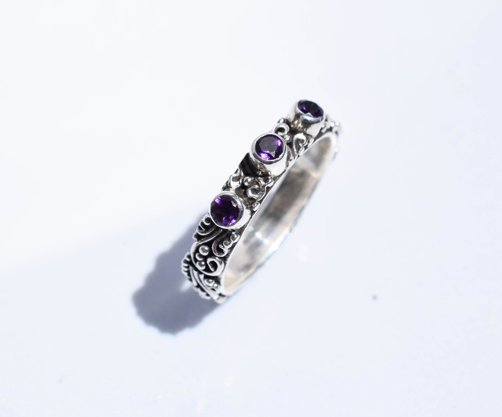 Anillo Basic Amatistas