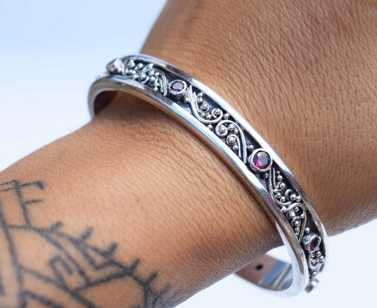 Pulsera  Basic Rodolitas