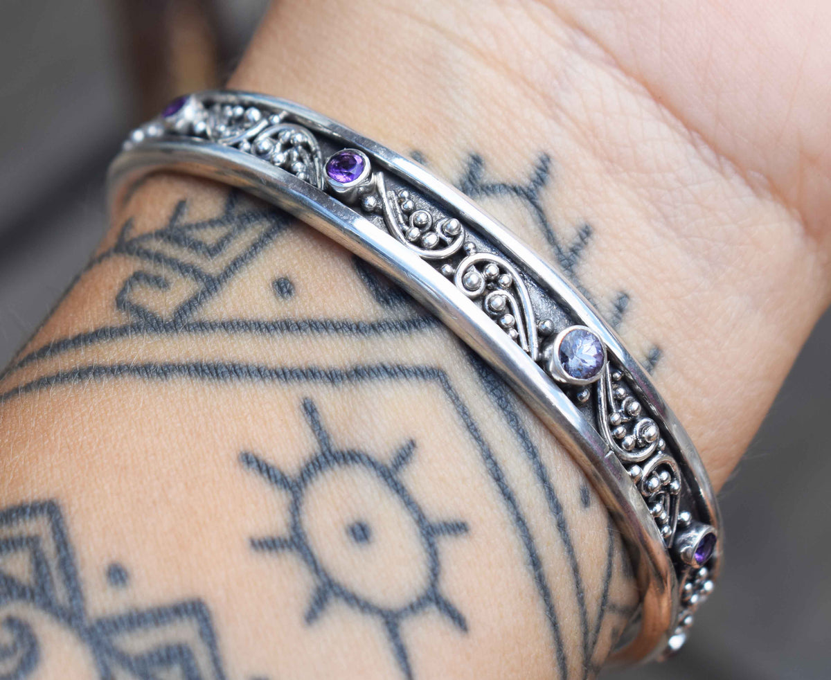 Pulsera  Basic Tanzanita