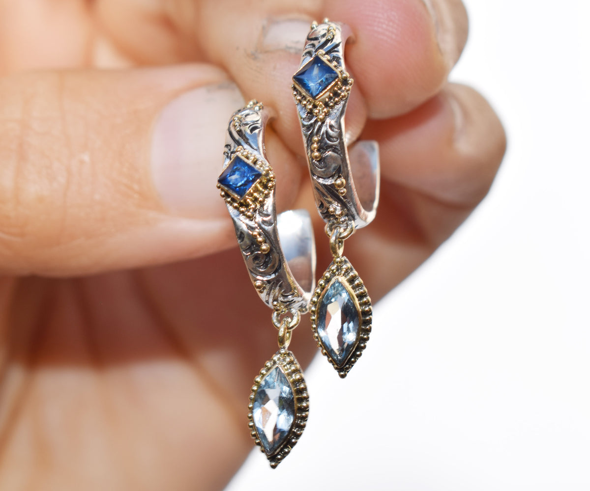 Argollas Milano Zafiro