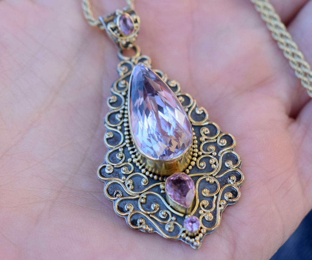 Colgante Miracle Kunzita