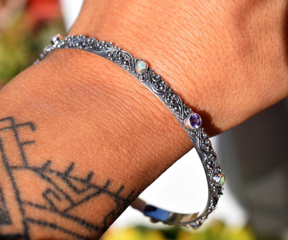 Basic Kangan Amatista Opalo