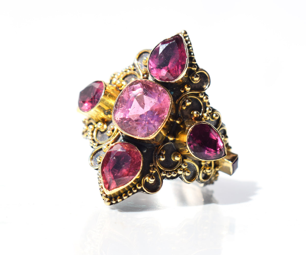 Anillo Goa Turmalina