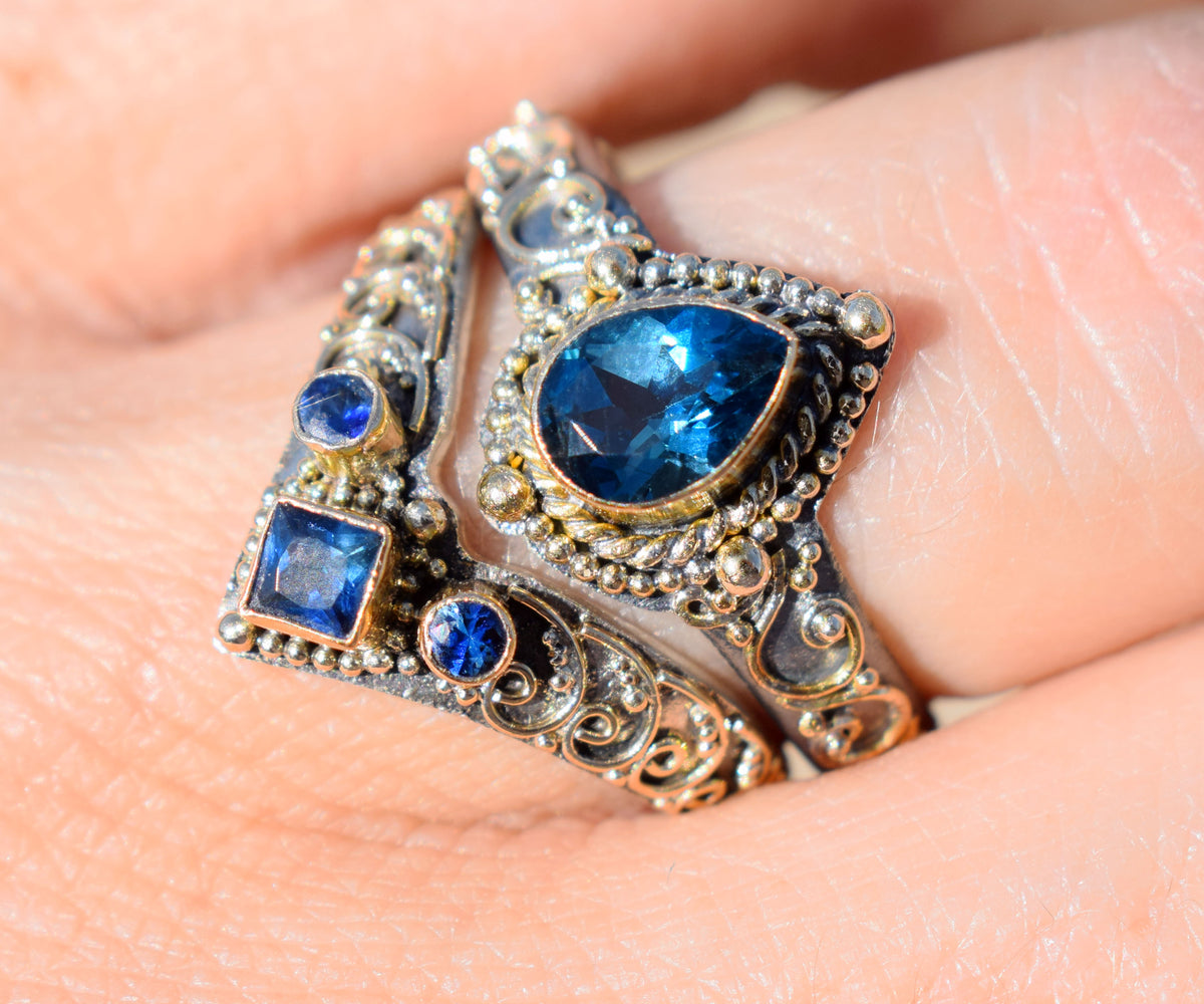 Anillo Fall in love Topacio