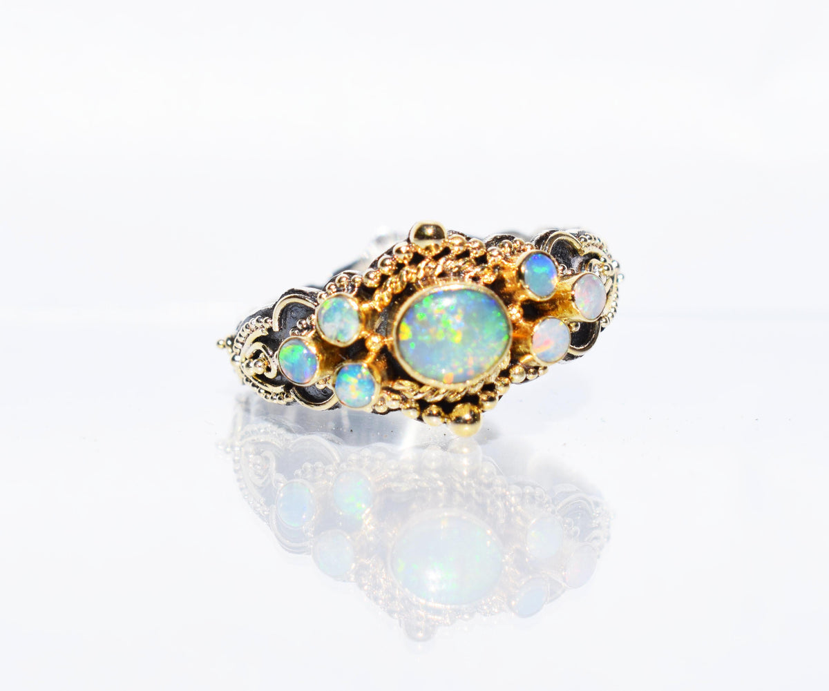 Anillo Azahara Ópalo