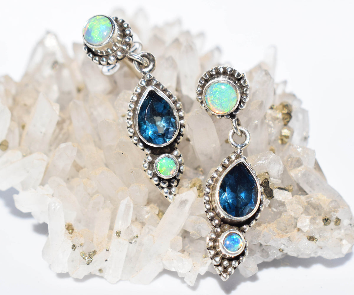 Aros Roma Topacio Ópalos