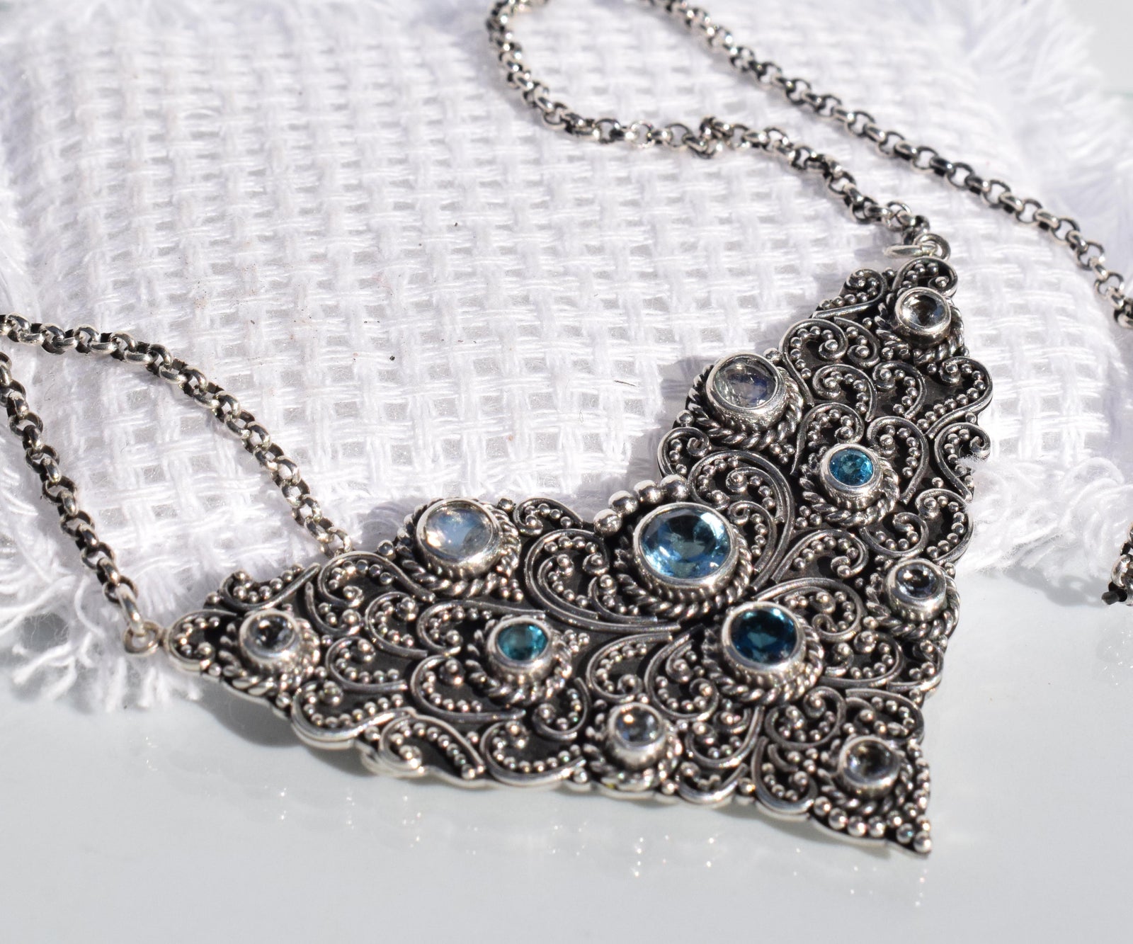 Collar Buterfly Topacio