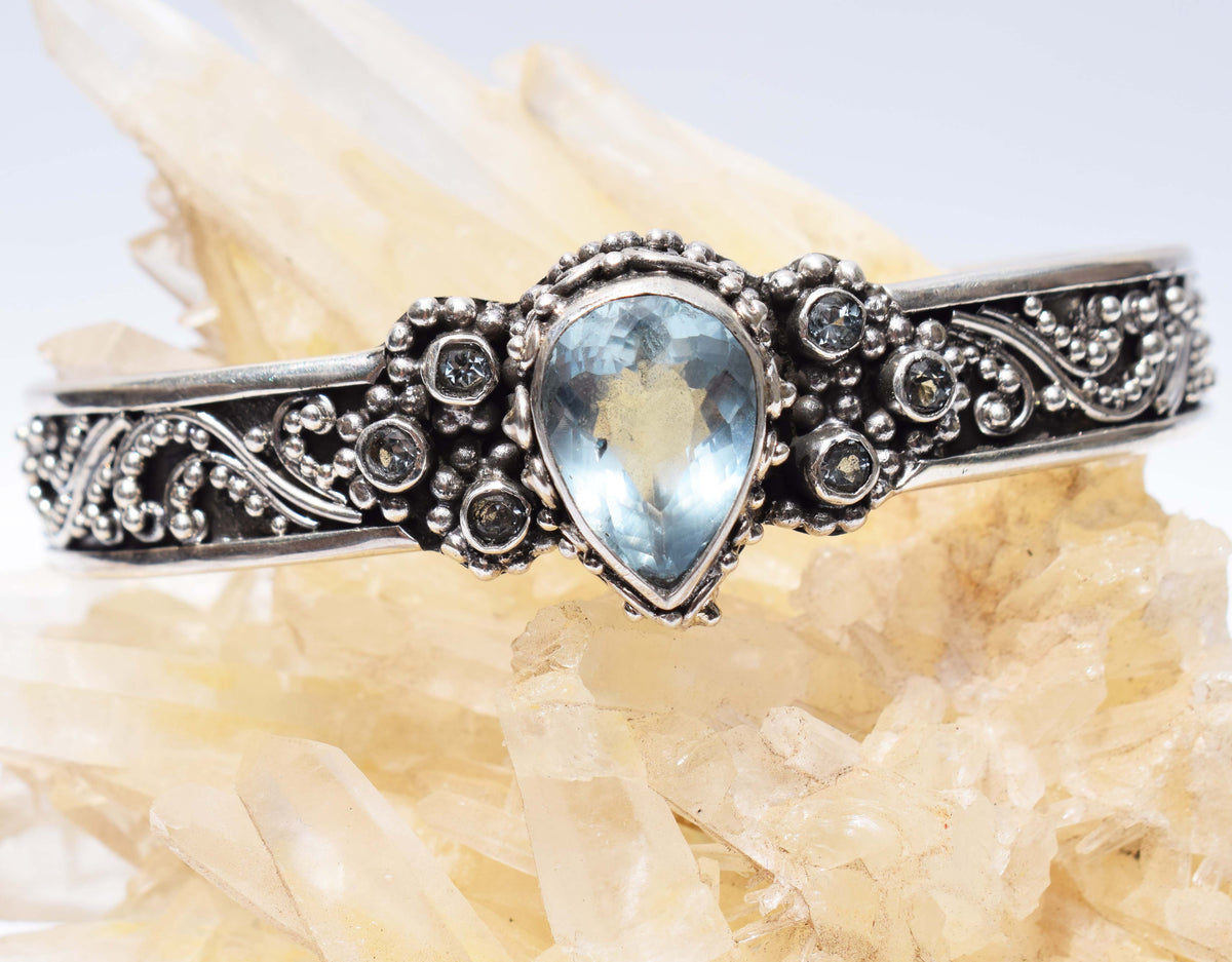 Brazalete Spirit Aguamarina