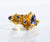 Anillo gold Magic Lotus Tanzanita