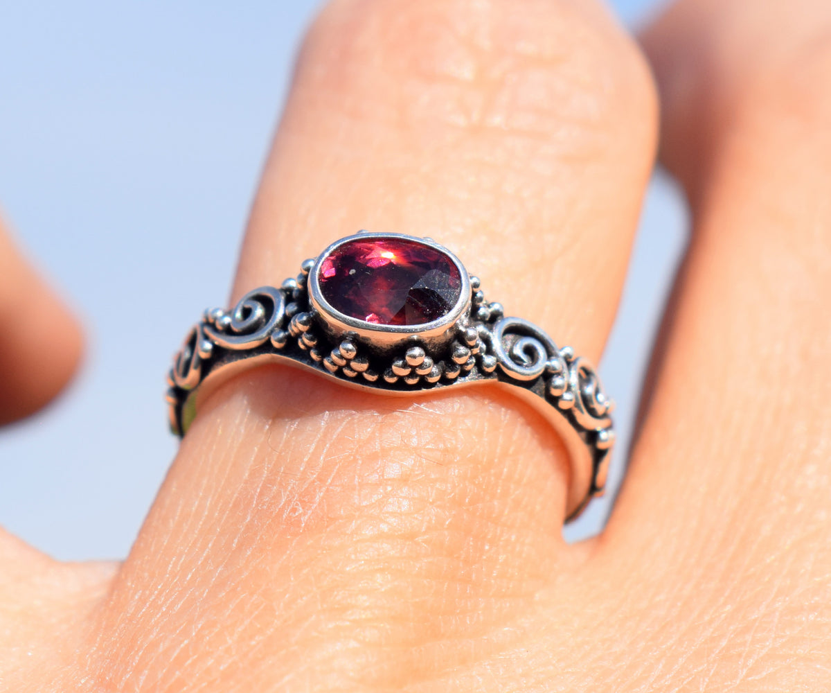 Anillo Dreams Rodolita