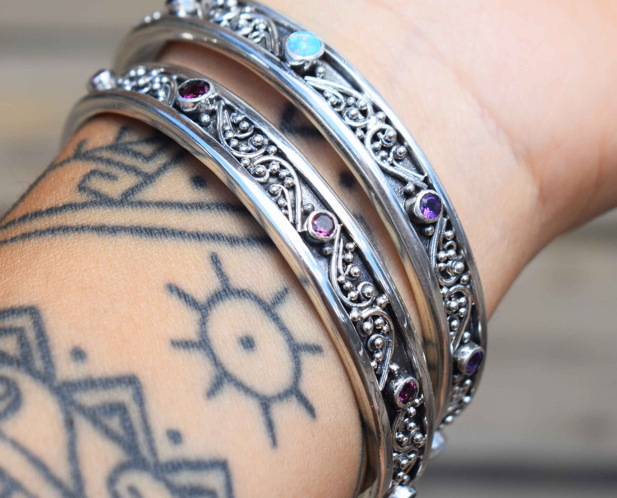 Pulsera  Basic Rodolitas