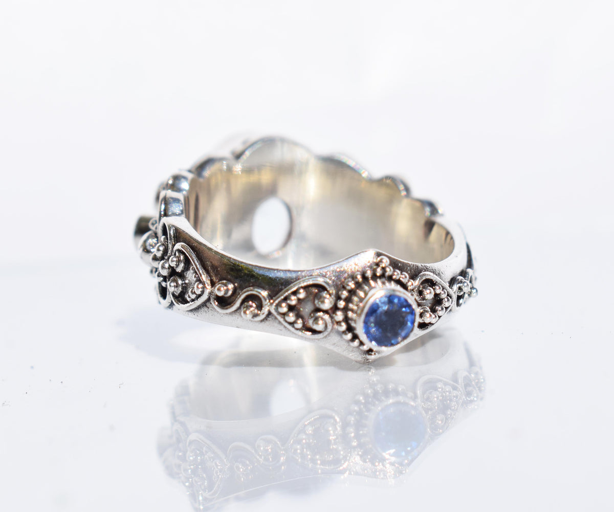 Anillo Kaya Aguamarina