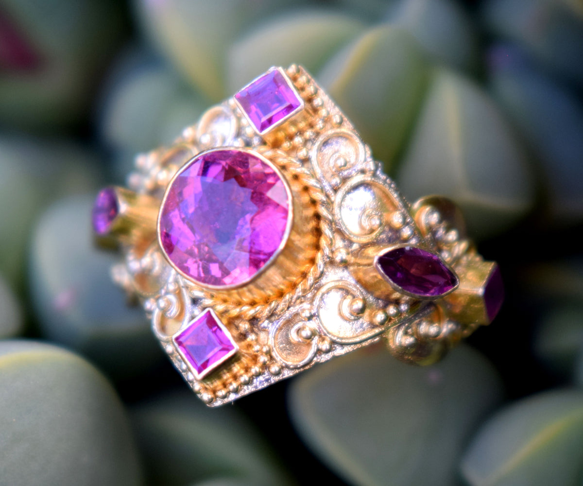 Anillo Sacred Turmalina