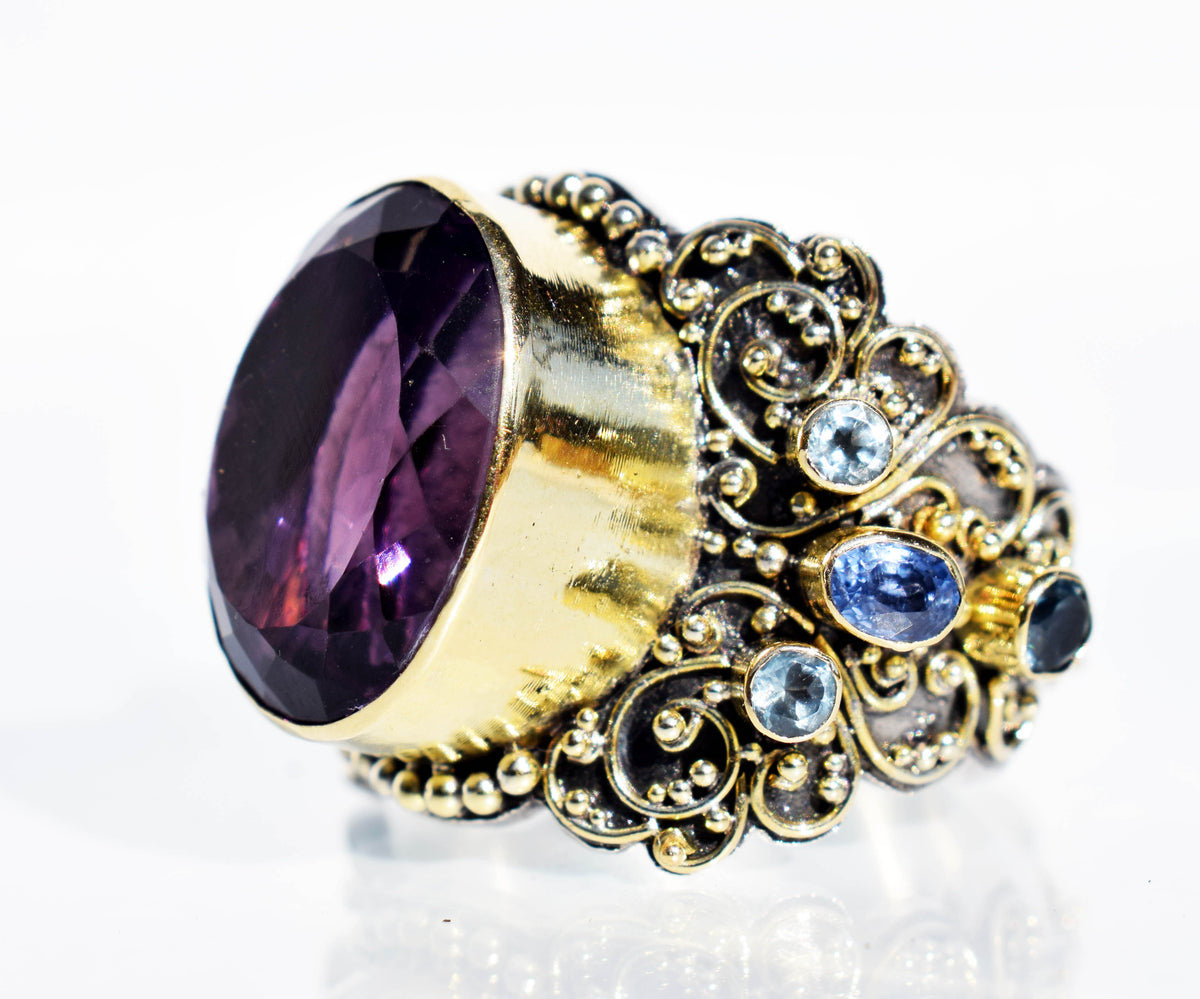 Anillo Sultan Amatista
