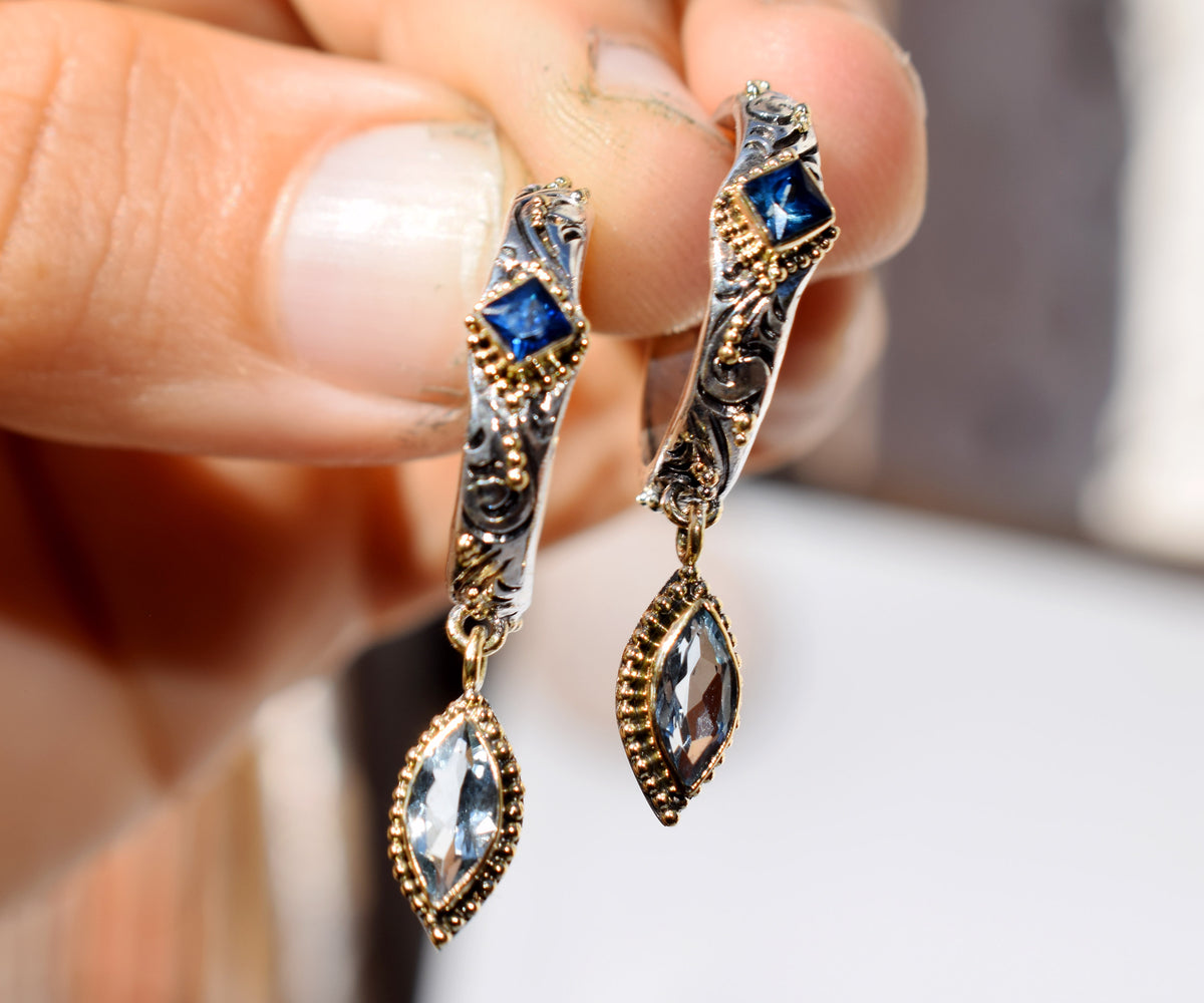 Argollas Milano Zafiro