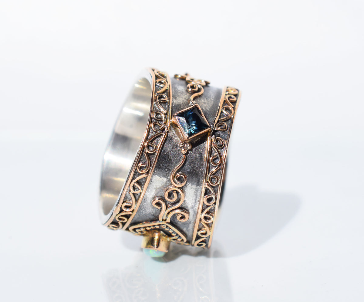 Anillo Las Mil y Una Noches Opalo