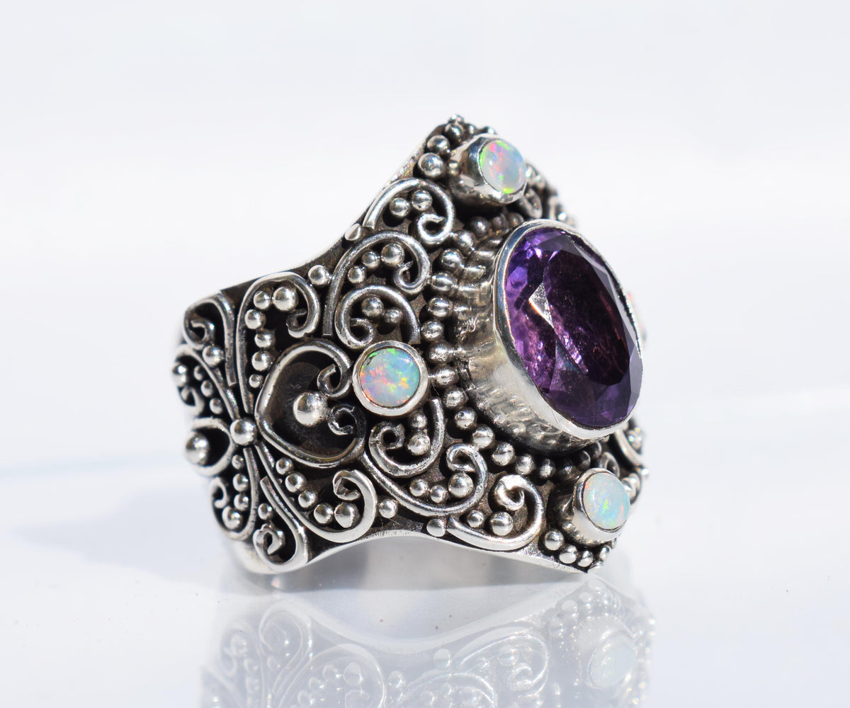 Anillo Peace Amatista