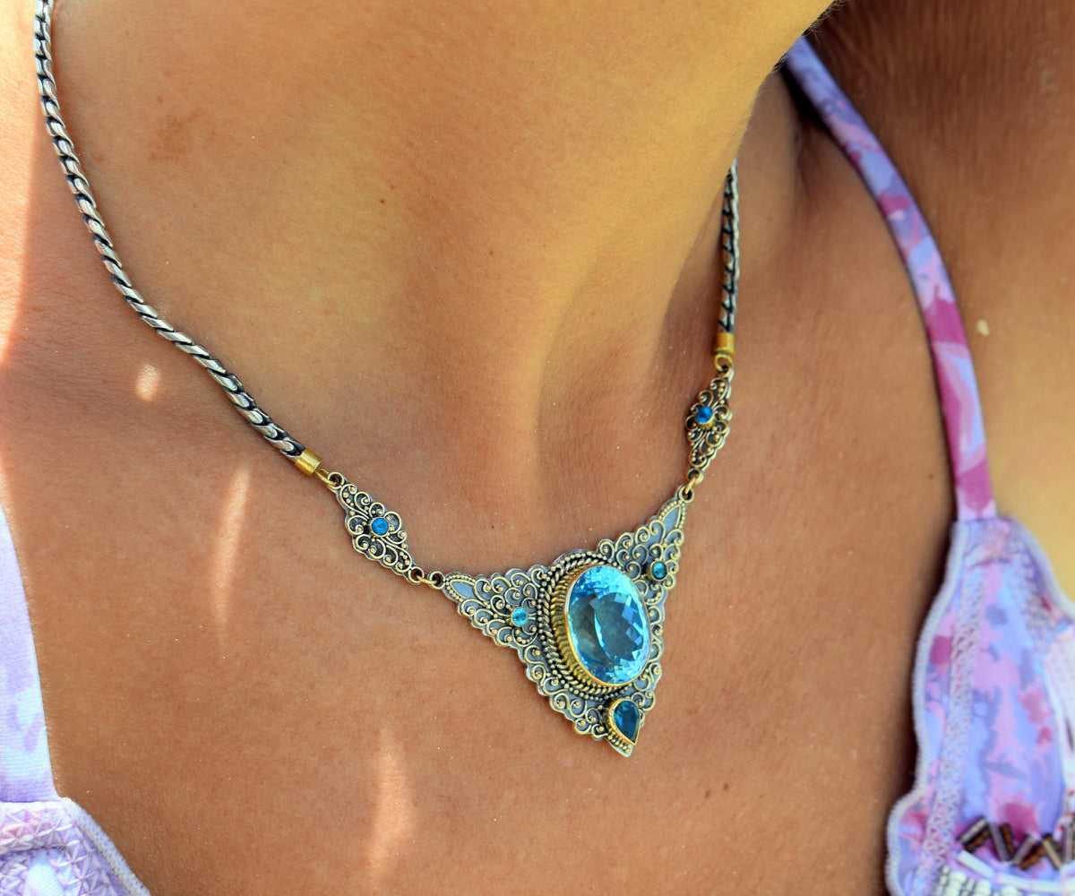 Collar Maharani Topacio