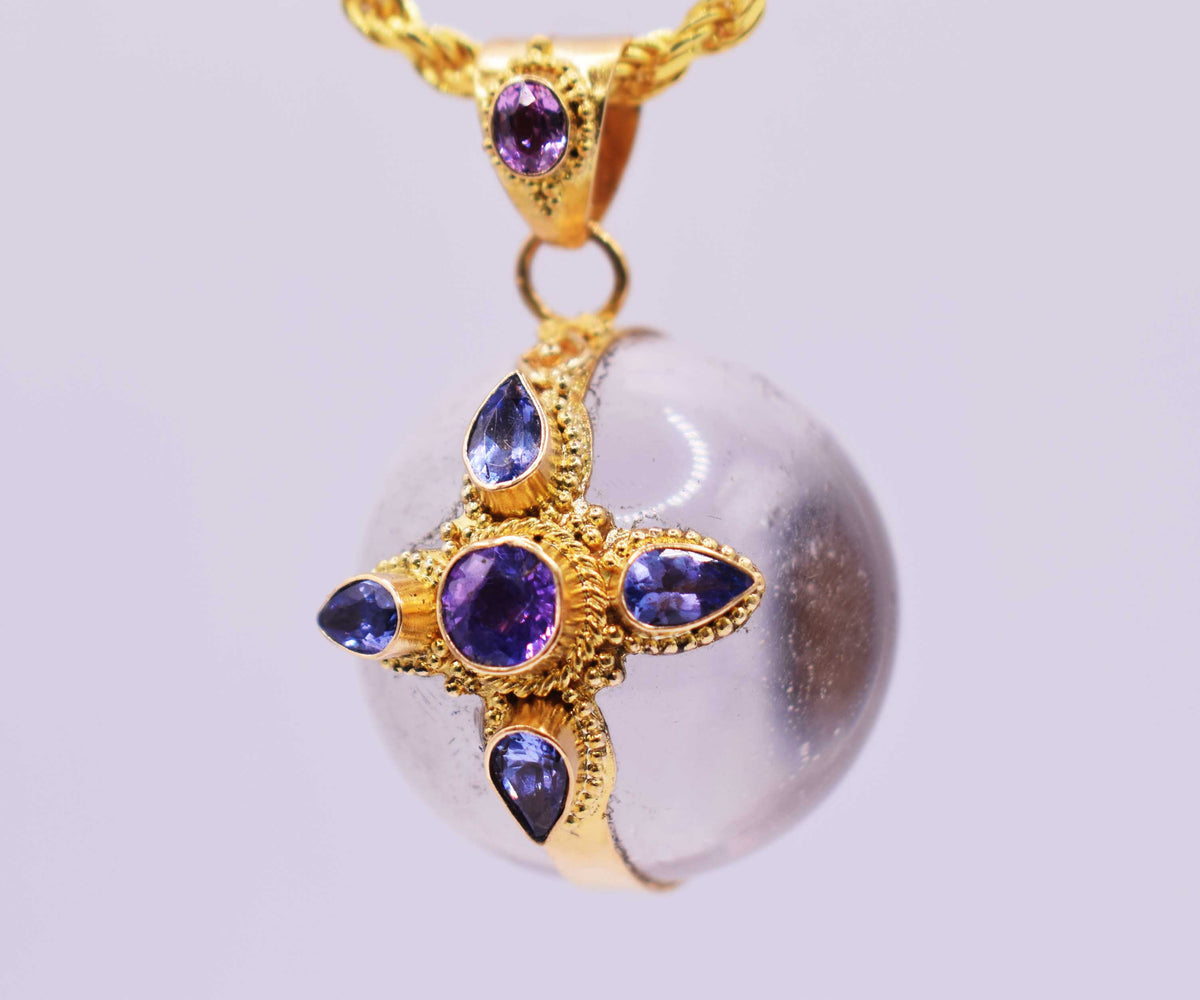 Amuleto Cruz del Sur Cuarzo