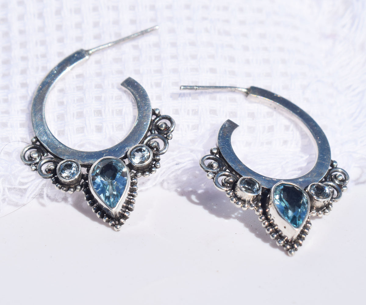 Argollas Basic Topacio