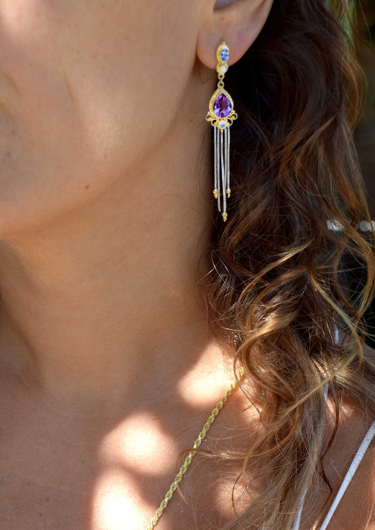 Aros Magic Rain Amatista