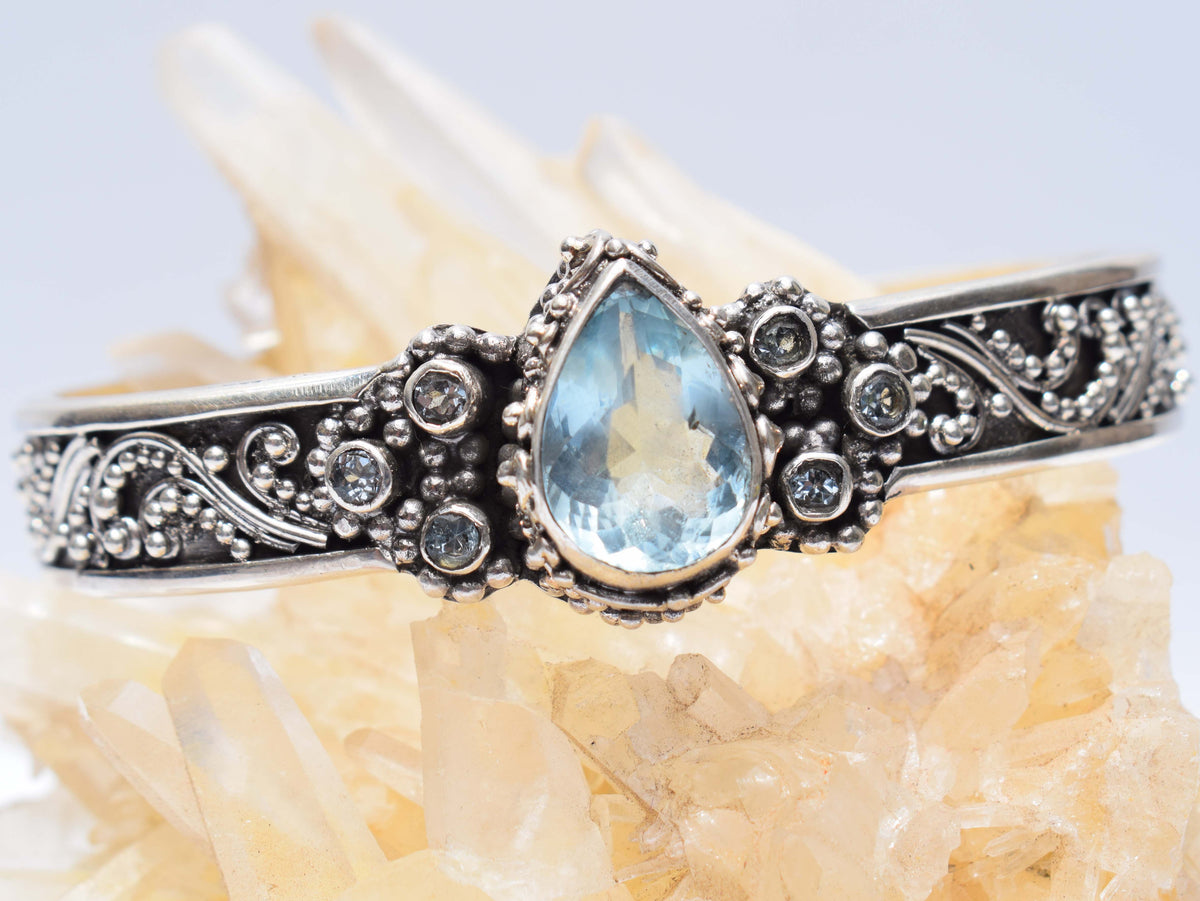 Brazalete Spirit Aguamarina