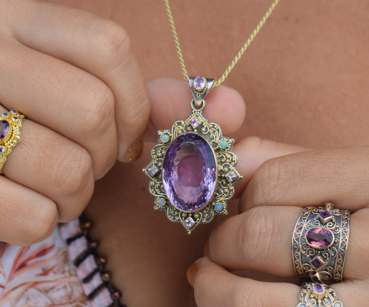 Colgante Isis Amatista