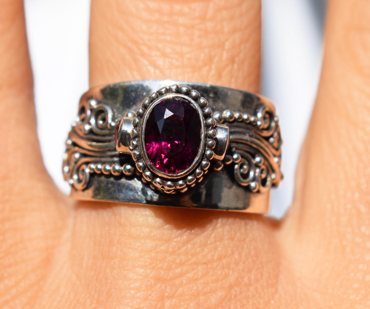 Anillo Kala Rodolita