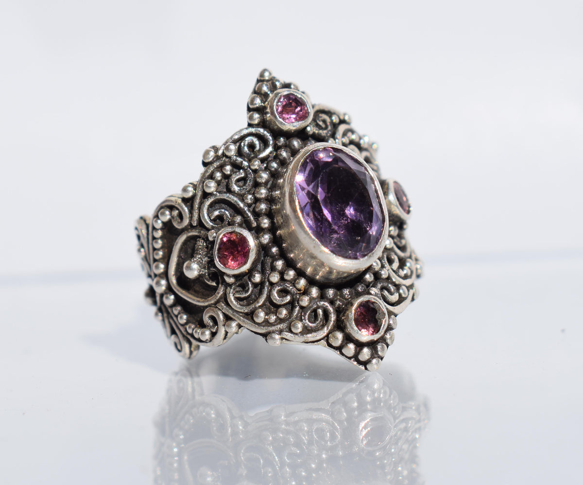 Anillo Peace Amatista