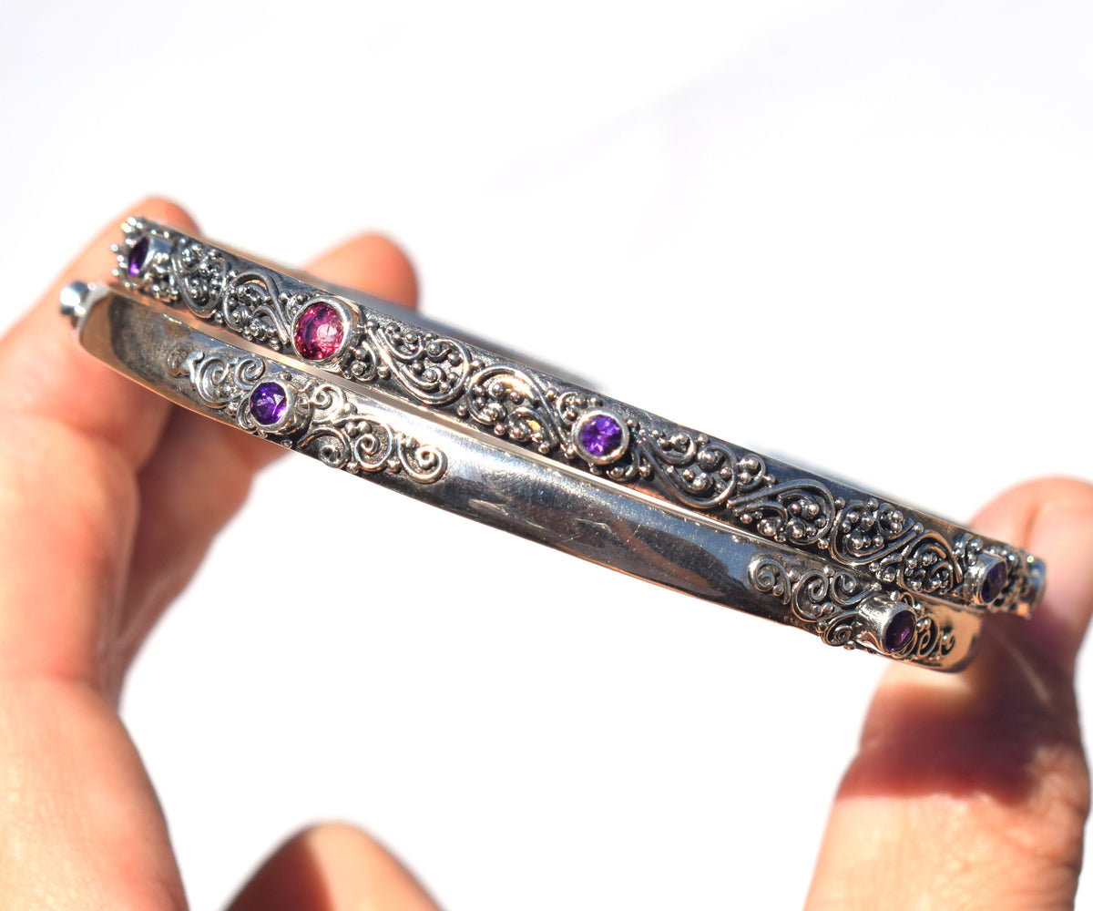 Pulsera Indian Kangan Amatista