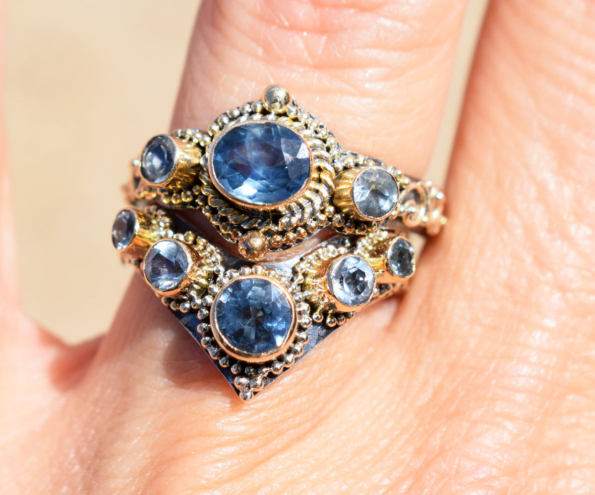 Anillo Florencia Zafiro