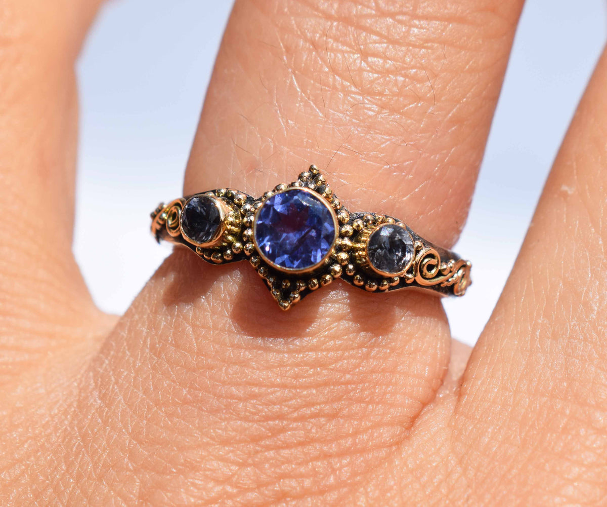 Anillo Roma Tanzanita