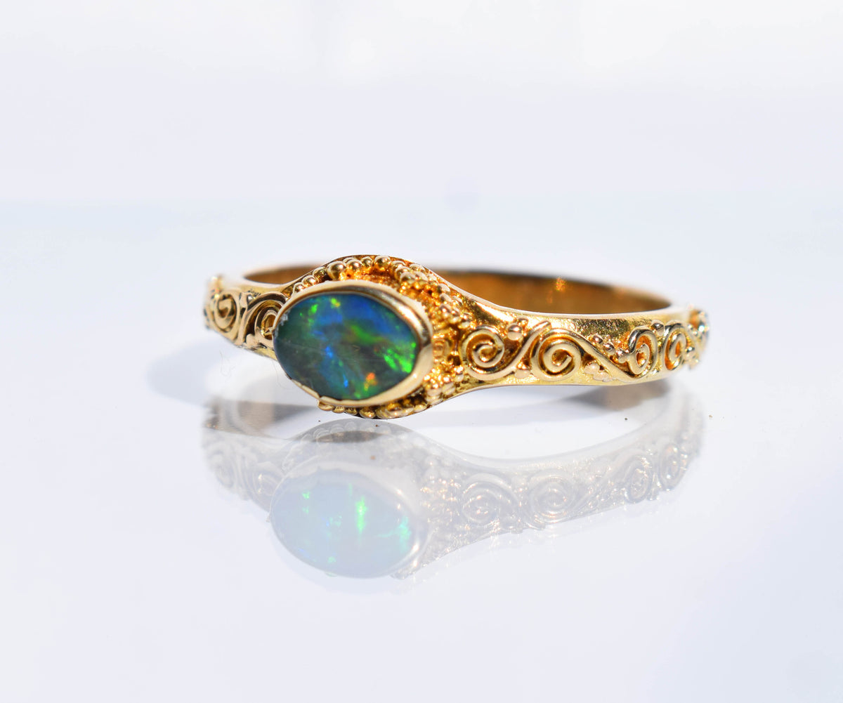 Anillo Dreams Gold  Opalo