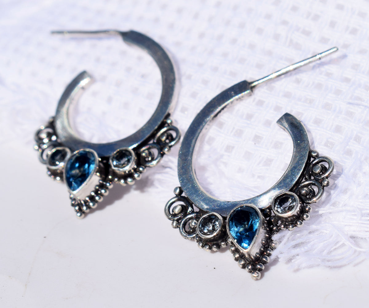 Argollas Basic Topacio