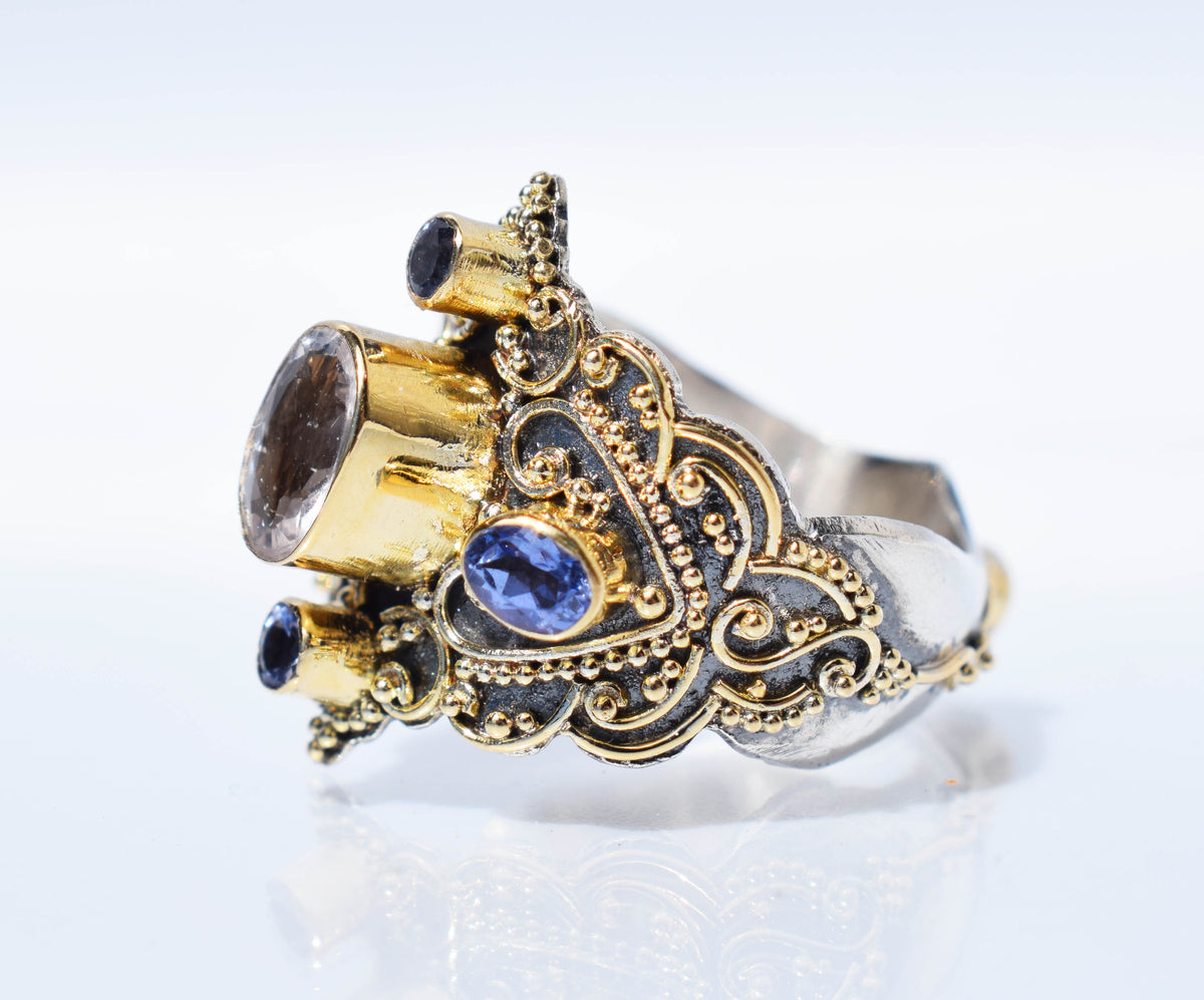 Anillo Kerala Morganita