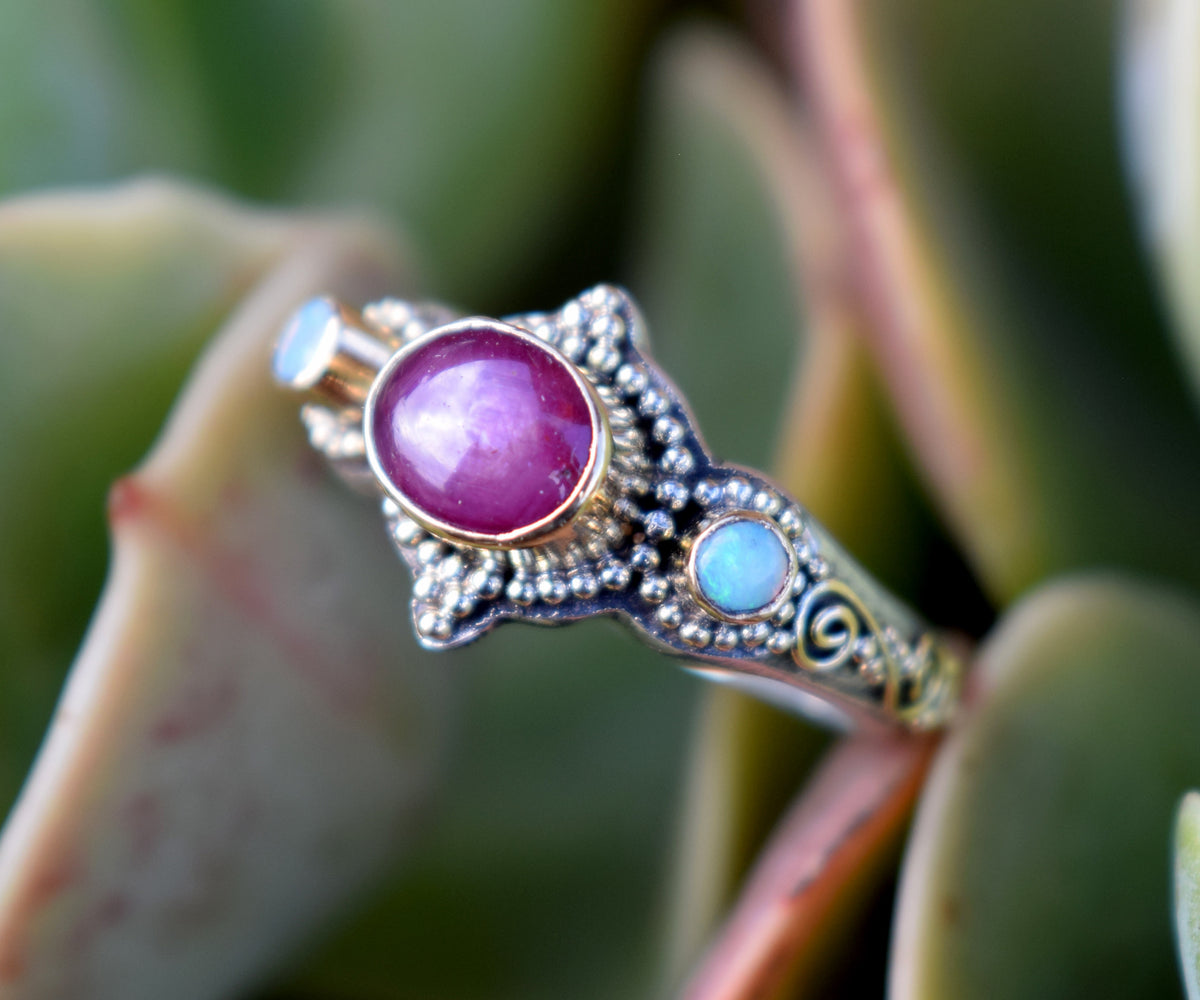 Anillo Roma Rubi Estrella