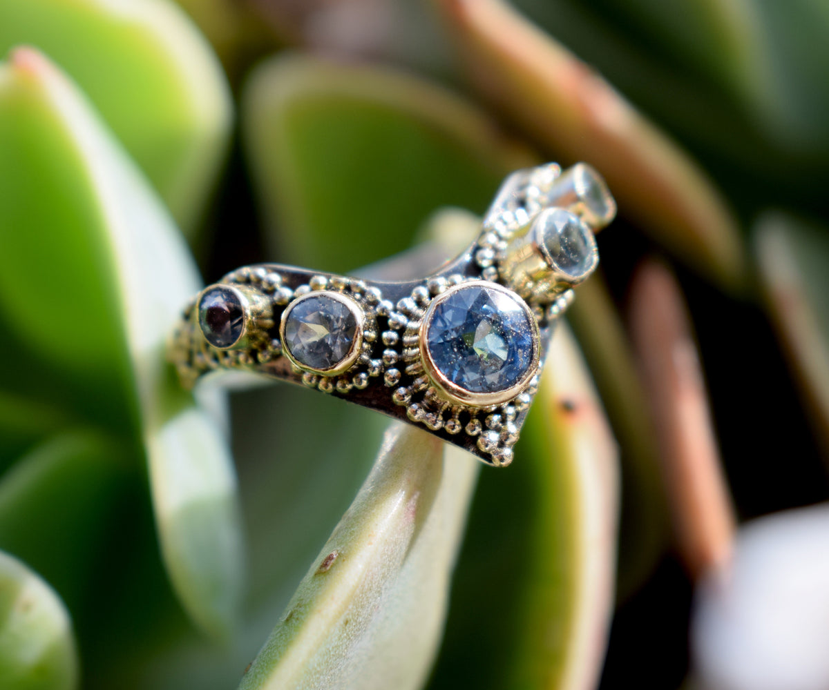 Anillo Fusión Queen Zafiro