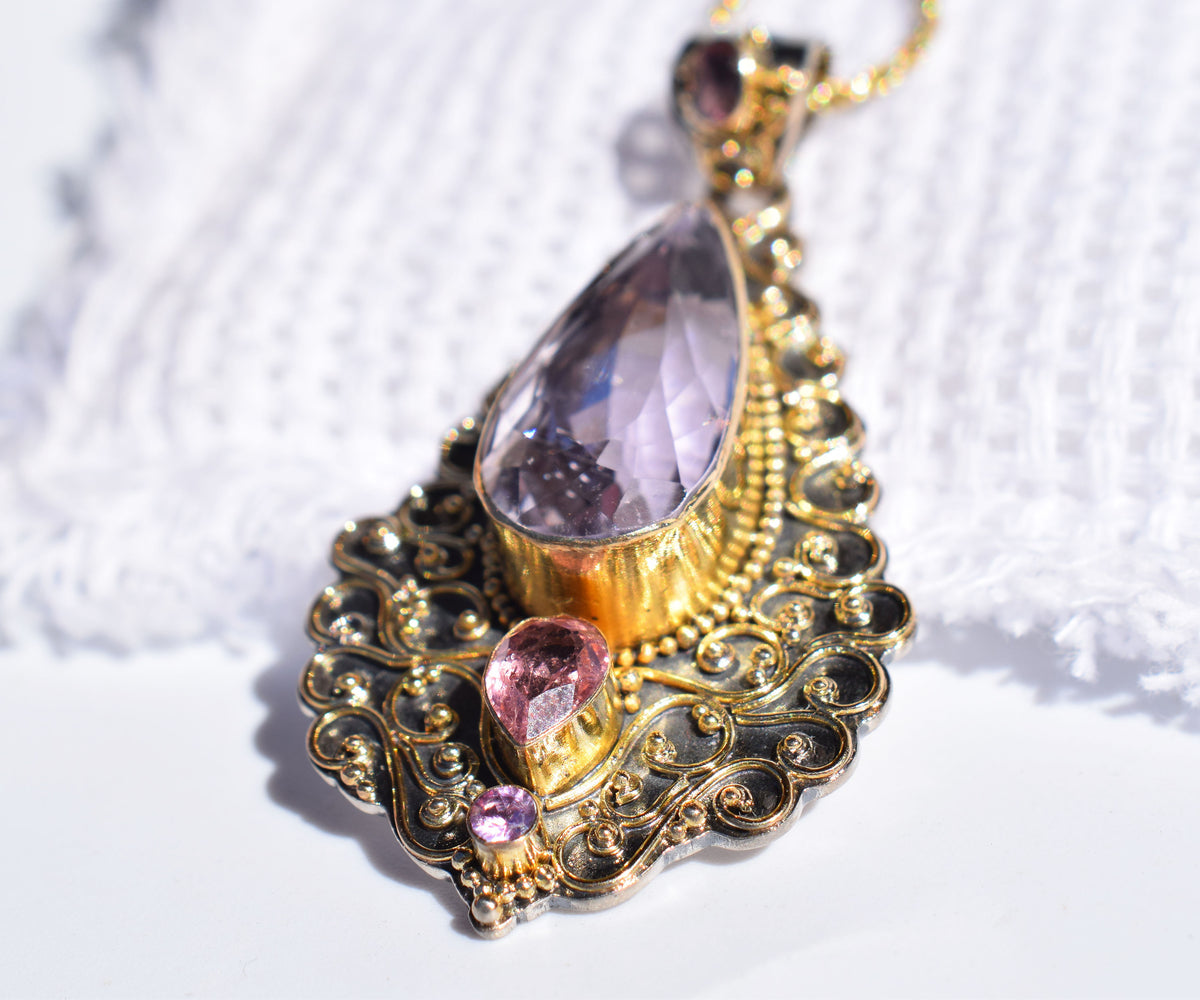 Colgante Miracle Kunzita