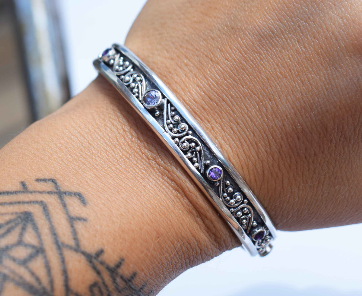 Pulsera  Basic Tanzanita