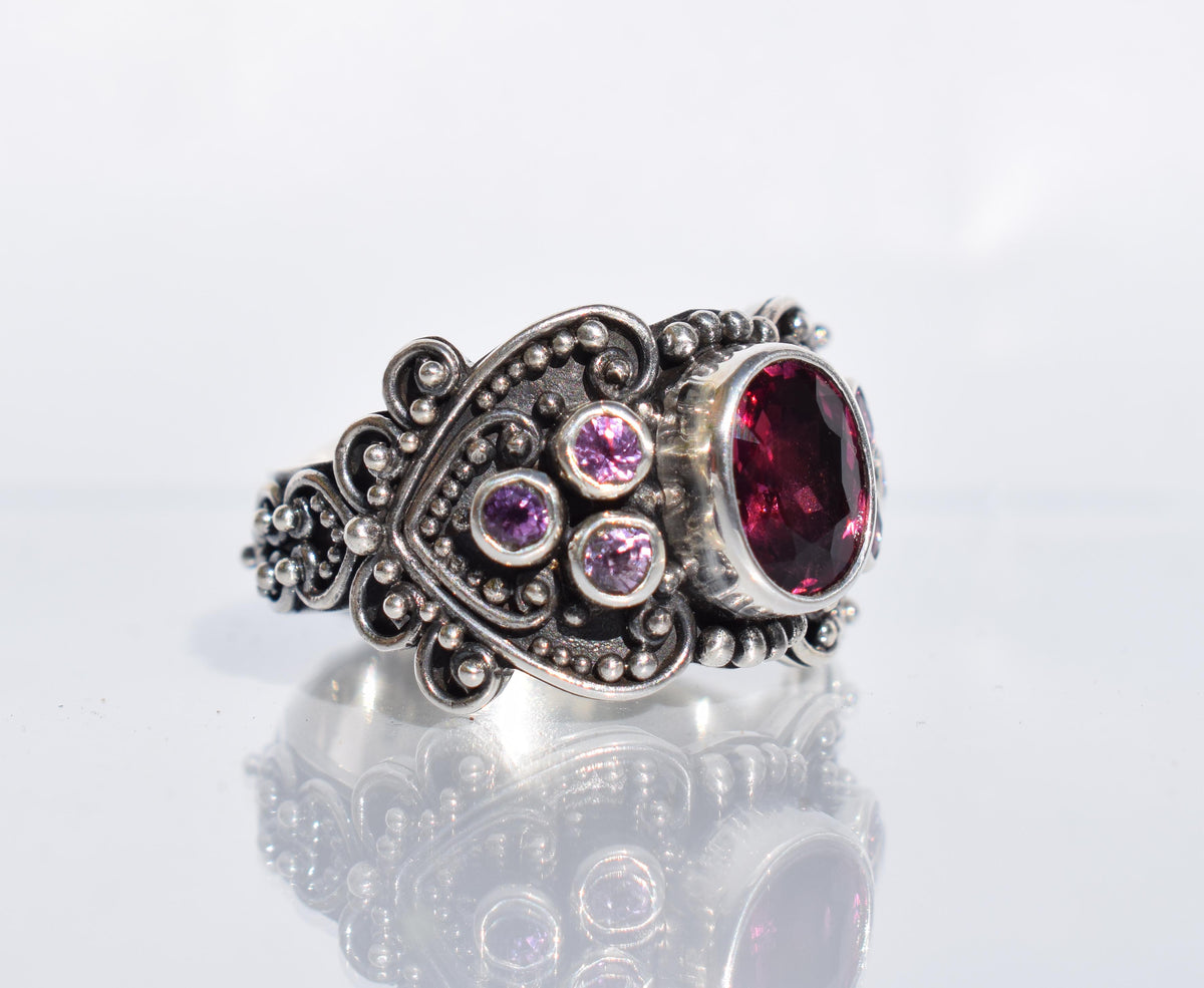 Anillo Kaya Rodolita