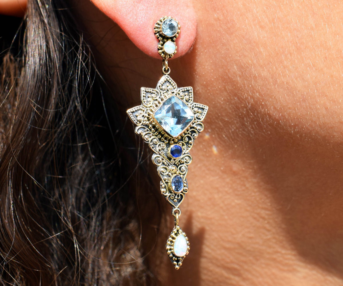 Aros Kaya Cushion Topacios