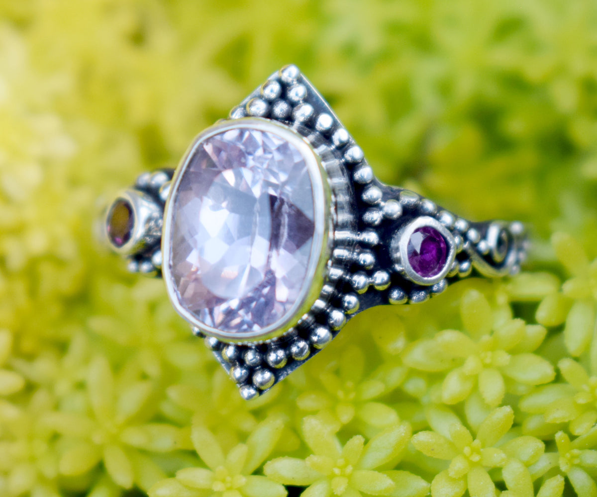 Anillo Big Roma Kunzita